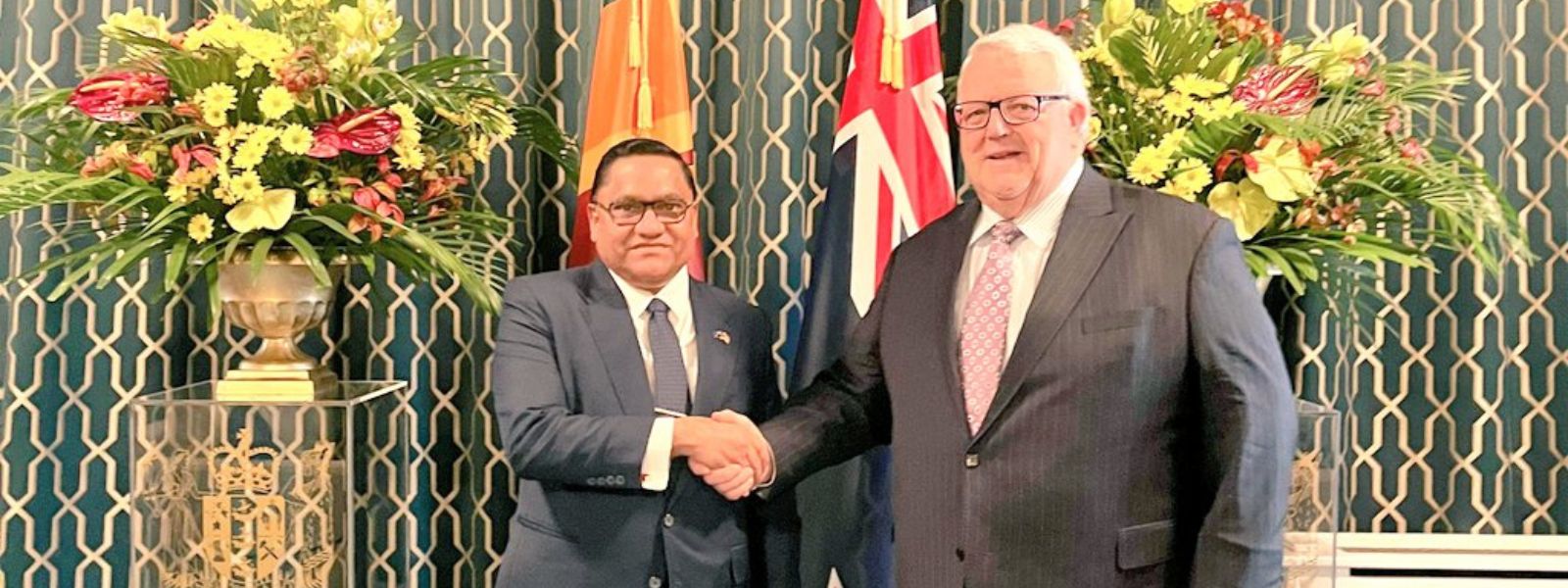 Vijitha Herath Holds Talks with NZ Speaker
